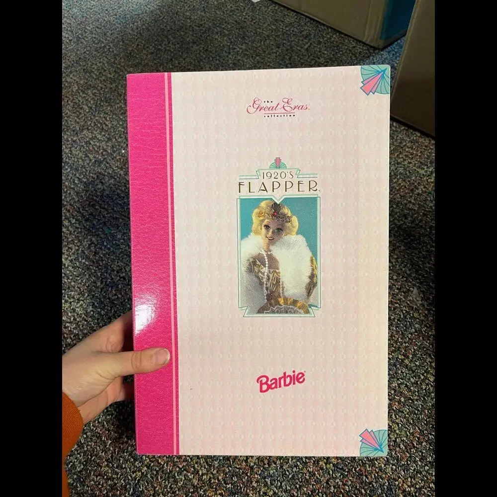 Mattel Barbie Doll 1993 Great Eras Collection 1920's Flapper Blond Pearls‎